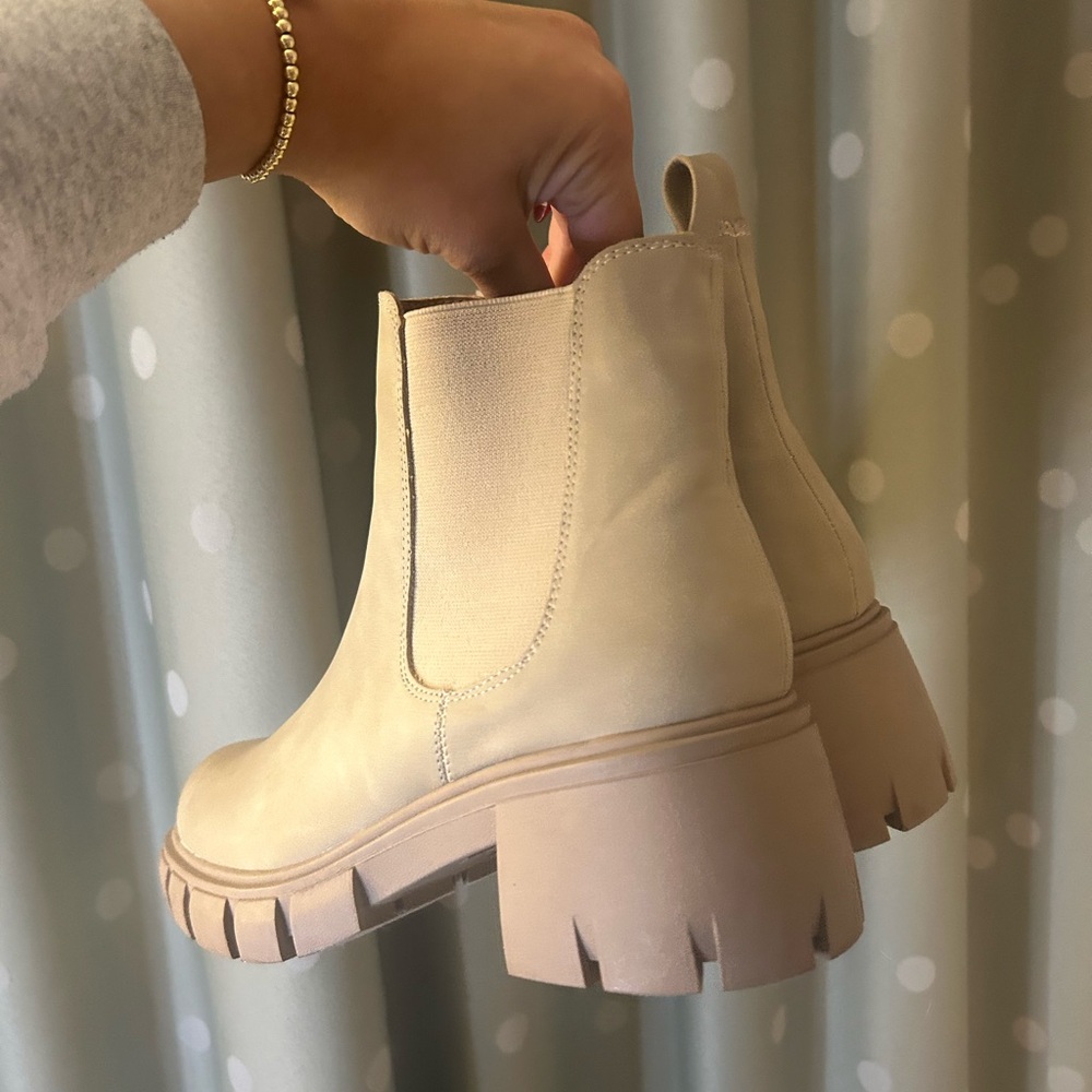 Beige Booties - Picture 4 of 6